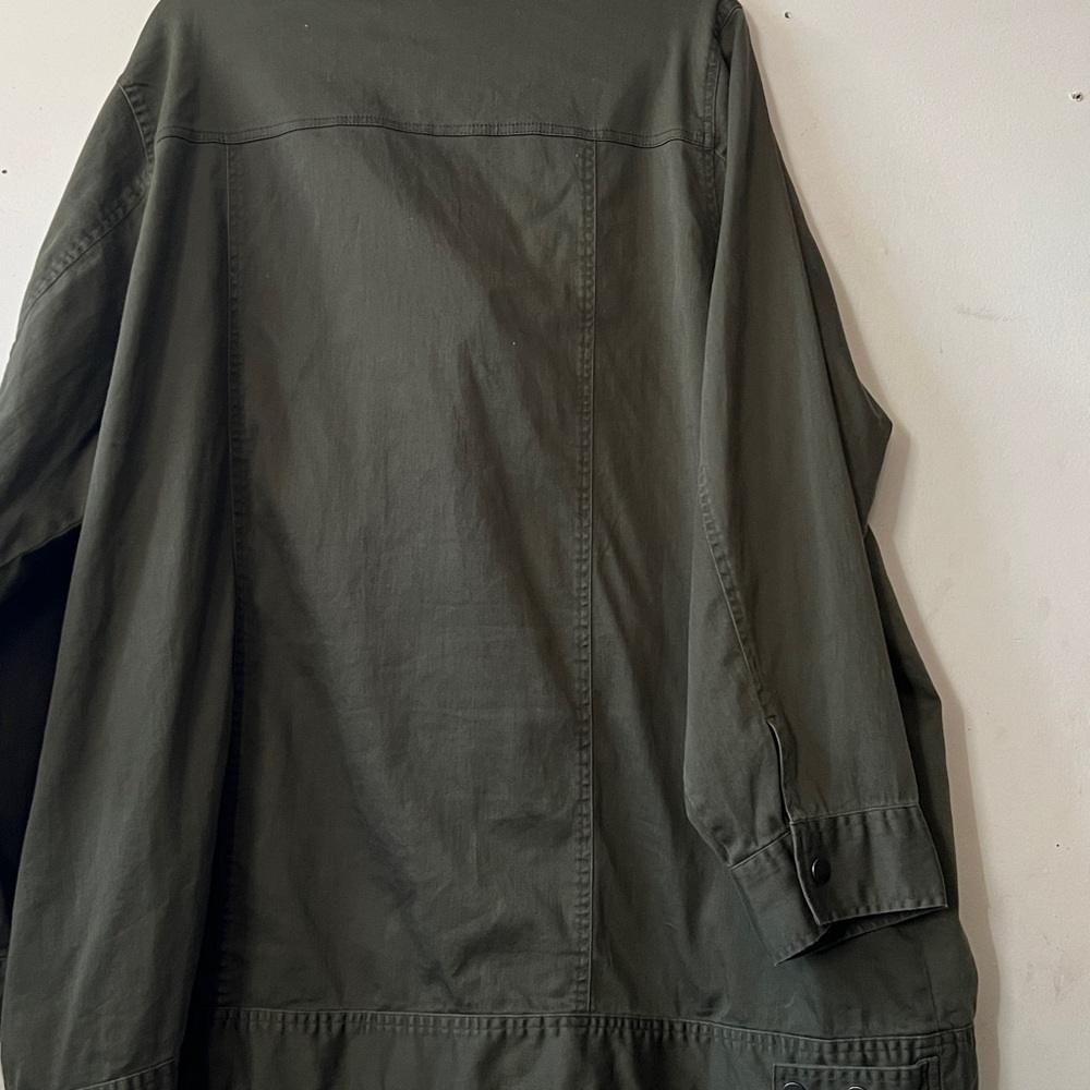 Torrid Dark Green Utility Jacket - image 7